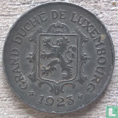 Luxemburg 10 Centime 1923 - Bild 1