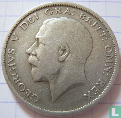Verenigd Koninkrijk ½ crown 1920 - Afbeelding 2