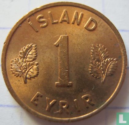 IJsland 1 eyrir 1959 - Afbeelding 2
