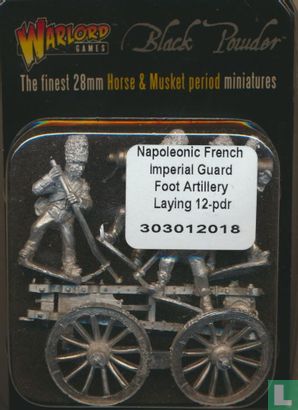 Napoléonienne française Garde Impériale artillerie à pied Pose 12 pdr