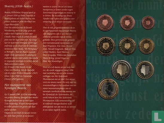 Netherlands mint set 2002 "A new Princess - a new currency" - Image 2