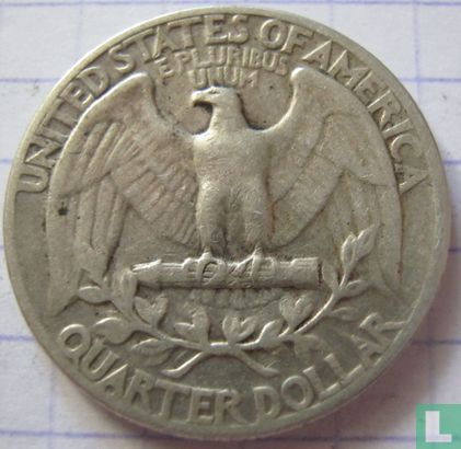 États-Unis ¼ dollar 1944 (sans lettre) - Image 2