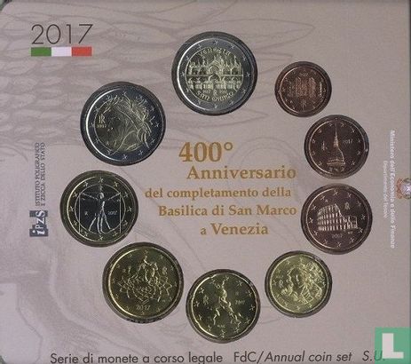 Italy mint set 2017 "400th anniversary of the completion of St. Mark's Basilica in Venice" - Image 2