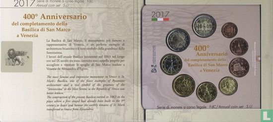 Italië jaarset 2017 "400th anniversary of the completion of St. Mark's Basilica in Venice" - Afbeelding 3