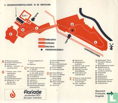 Floriade 1972 Amsterdam Catalogus - Bild 3