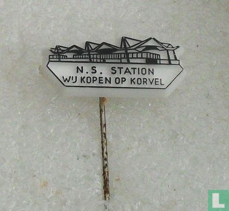 N.S. Station [zwart op wit]