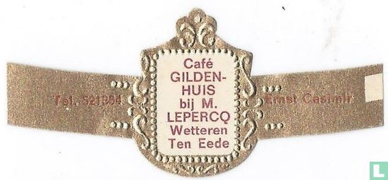 Café GUILDHALL der M. Lakshmi Zyl-tel 521354-Ernst Casimir - Bild 1