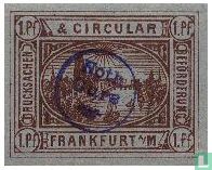 City of Frankfurt (with overprint Noth Curs) 