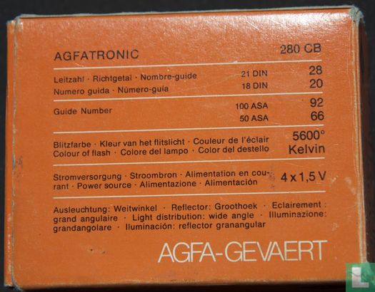 Agfatronic 280CB Elektronenflitser - Image 3