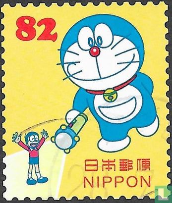 Grußmarke - Doraemon