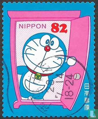 Grußmarke - Doraemon