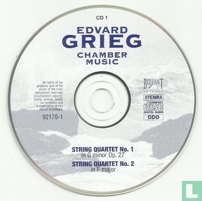 Edvard Grieg Chamber Music (Complete) - Afbeelding 3