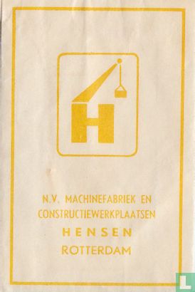 N.V. Machinefabriek en Constructiewerkplaatsen Hensen - Afbeelding 1