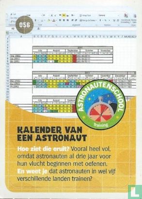 Kalender van een astronaut   - Afbeelding 1