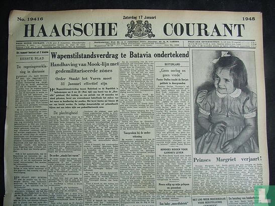 Haagsche Courant 19416 - Image 1