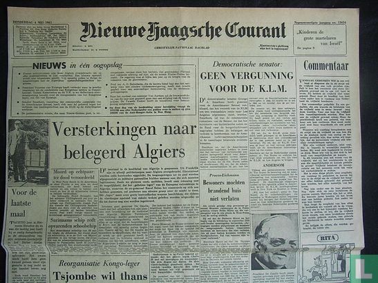 Nieuwe Haagsche Courant 13654 - Image 1