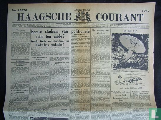 Haagsche Courant 19270 - Bild 1