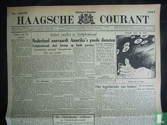 Haagsche Courant 19276 - Image 1