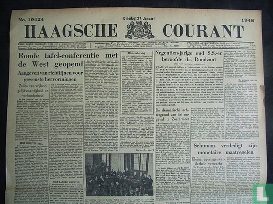 Haagsche Courant 19424 - Image 1