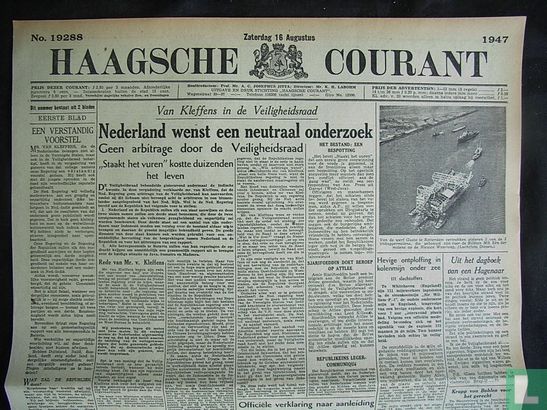 Haagsche Courant 19288 - Bild 1