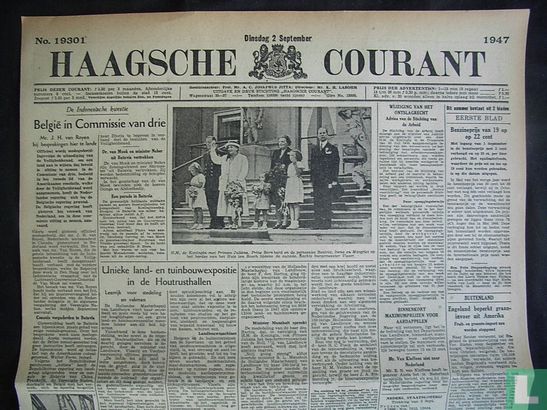 Haagsche Courant 19301 - Bild 1