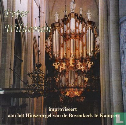 Improviseert aan het Hinsz-orgel van de Bovenkerk te Kampen - Afbeelding 1