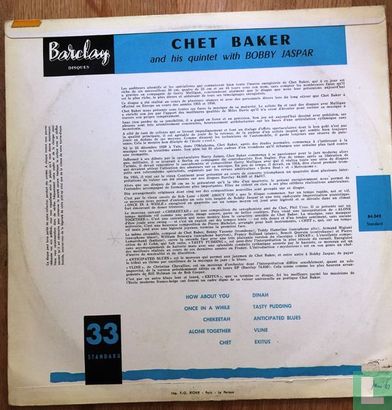 Chet Baker and his Quintet with Bobby Jaspar - Image 2