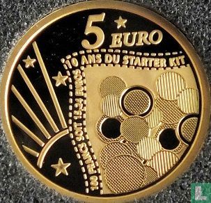 Frankrijk 5 euro 2011 (PROOF) "10 years of the starter kit" - Afbeelding 2