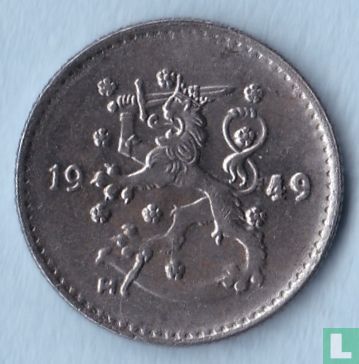 Finland 1 markka 1949 (ijzer) - Afbeelding 1