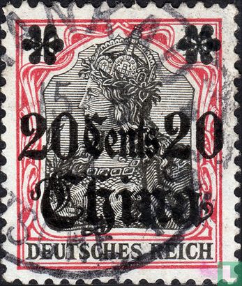 Germania, with surcharge
