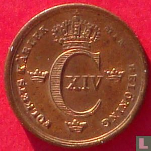 Zweden 1/6 skilling Banco 1840 - Afbeelding 2