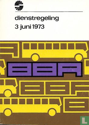 BBA dienstregeling 1973 - Bild 1