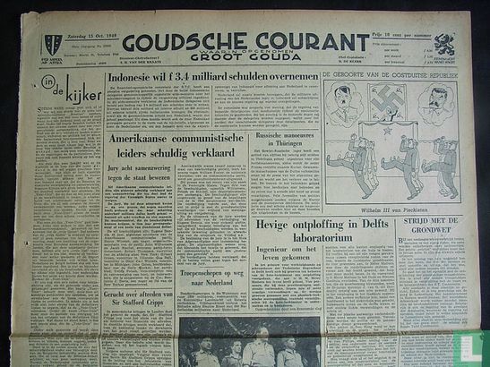 Goudsche Courant 22800 - Afbeelding 1
