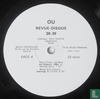 Revue OU 38/39 - Image 3