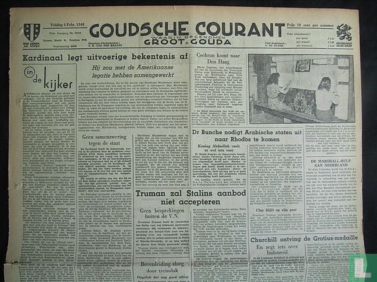 Goudsche Courant 22586 - Image 1