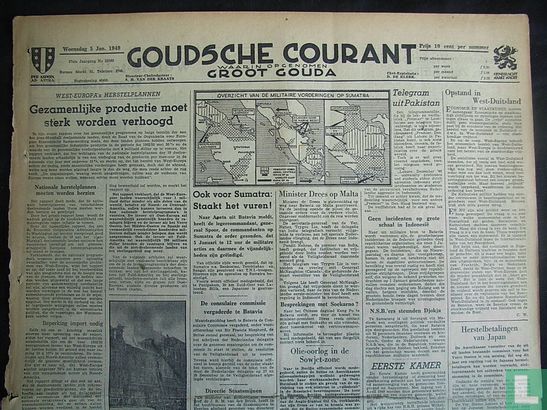 Goudsche Courant 22560 - Afbeelding 1