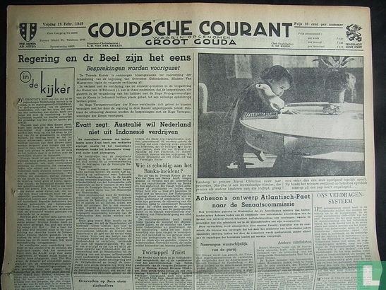 Goudsche Courant 22598 - Image 1