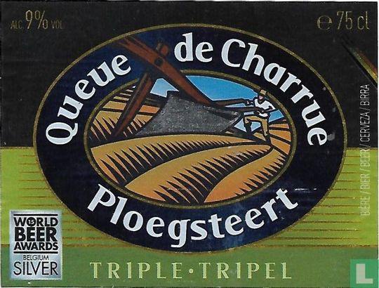Queue De Charrue Triple-Tripel 75cl - Afbeelding 1