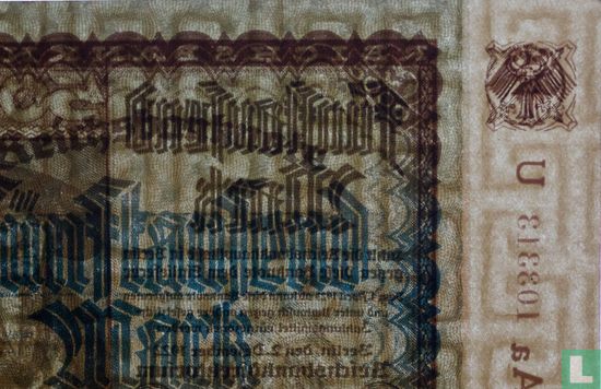 Reichsbank 5000 Mark 1922 (P.81d - Ros.80e) - Afbeelding 3