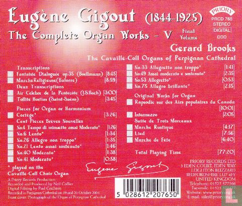 Gigout    The Complete Organ Works  (5) - Afbeelding 2