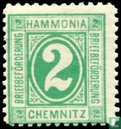 Briefbeförderung Hammonia - Ziffern 