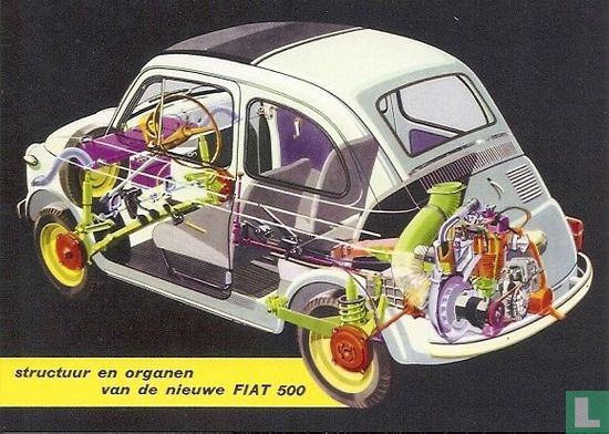CAR08042 - Fiat 500  - Afbeelding 1