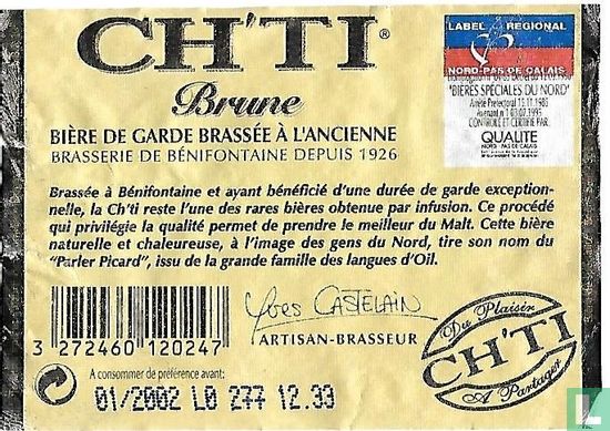 Ch'Ti Brune 75cl - Image 2