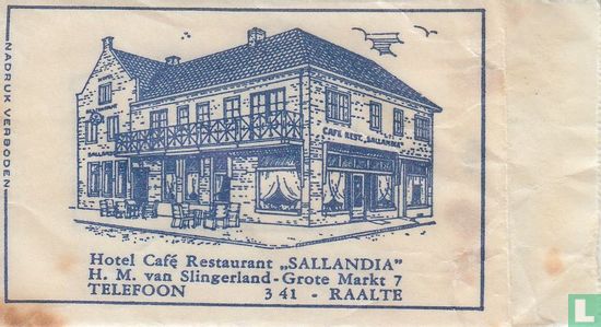 Hotel Café Restaurant "Sallandia"  - Afbeelding 1