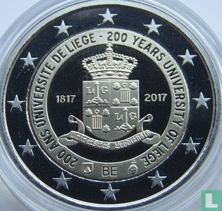 Belgien 2 Euro 2017 (PP) "200 years University of Liege" - Bild 1