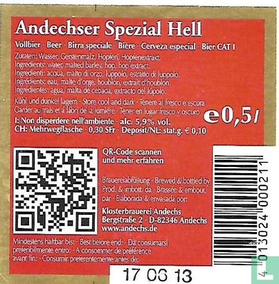 Andechser Spezial Hell - Bild 2