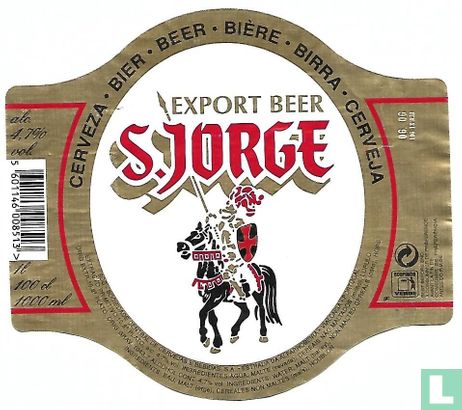 S.Jorge Export Beer