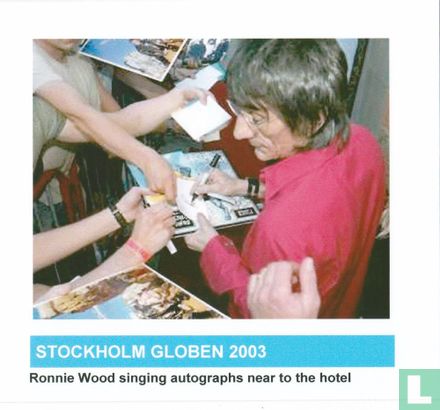 Rolling Stones: foto Stockholm Globen