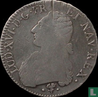 France 1 ecu 1783 (L) - Image 2