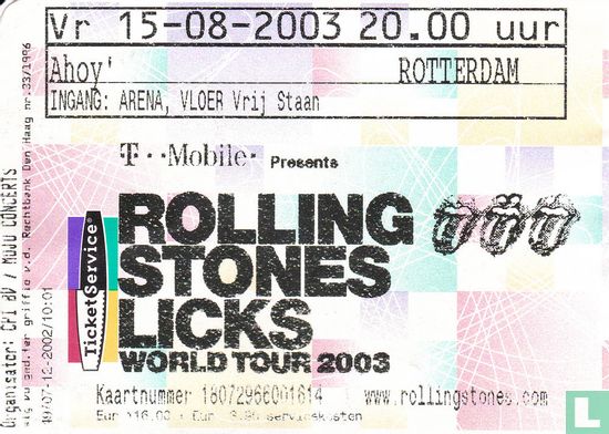 2003-08-15 The Rolling Stones: Licks World Tour